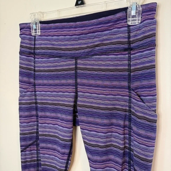 LULULEMON Speed Tight IV Space Dye Twist Ultra Violet Multi/Black 8 - Picture 5 of 11